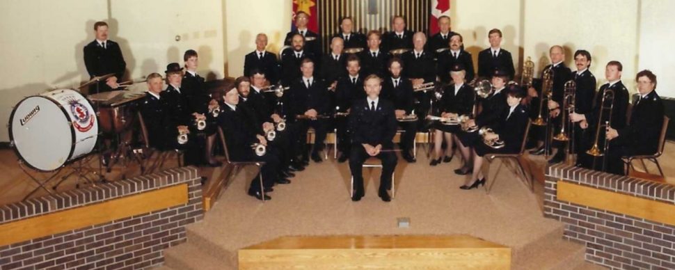 Group of musicians in Ottawa Citadel sanctuary
